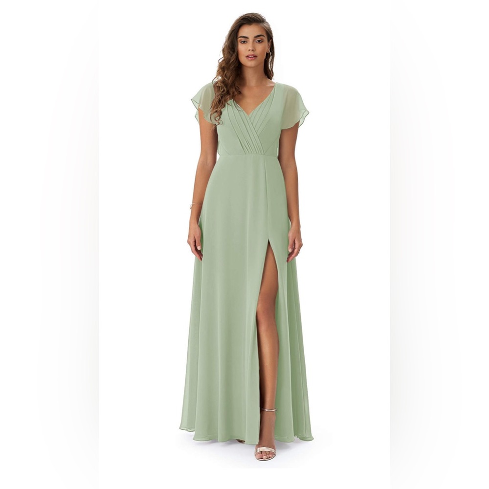 Azazie Rylee Bridesmaid dress - Dusty Sage